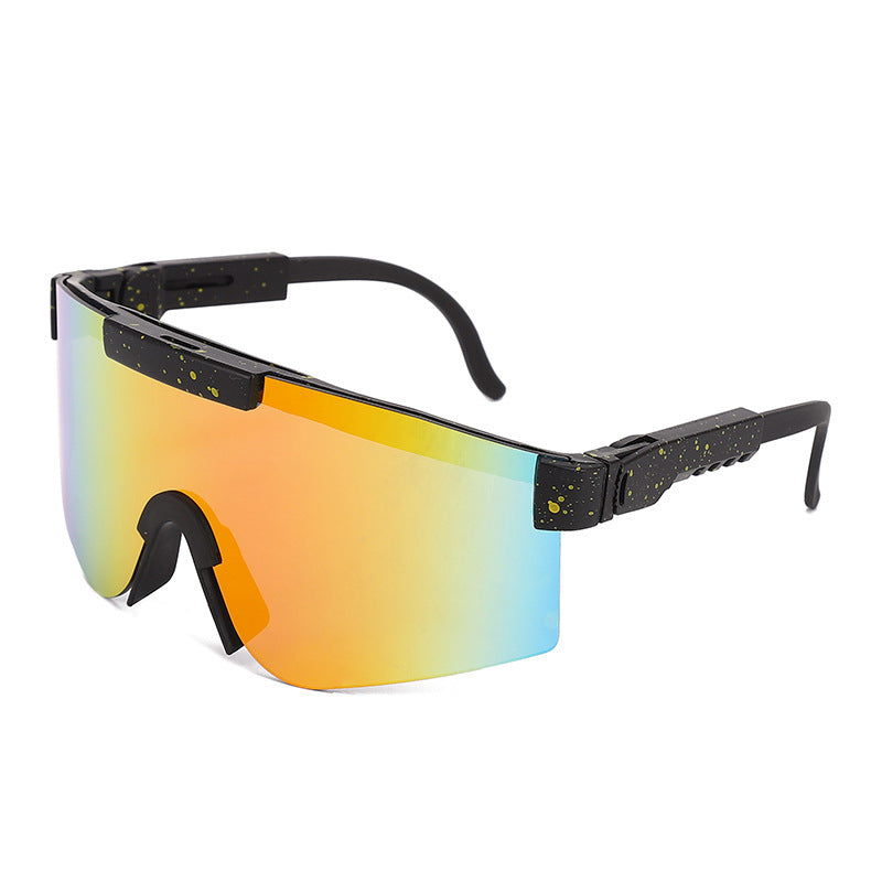 Damen Sportliche Statement-Sonnenbrille im modernen Design Brehn
