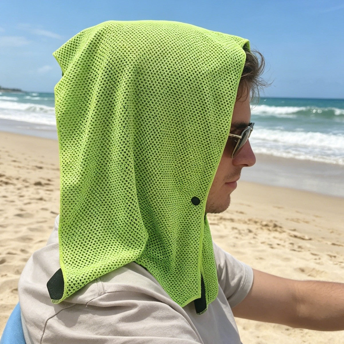 Unisex nan Mikrofaser Sporthandtuch mit rutschfester Noppenoberfläche und schnelltrocknender Technologie Brehn
