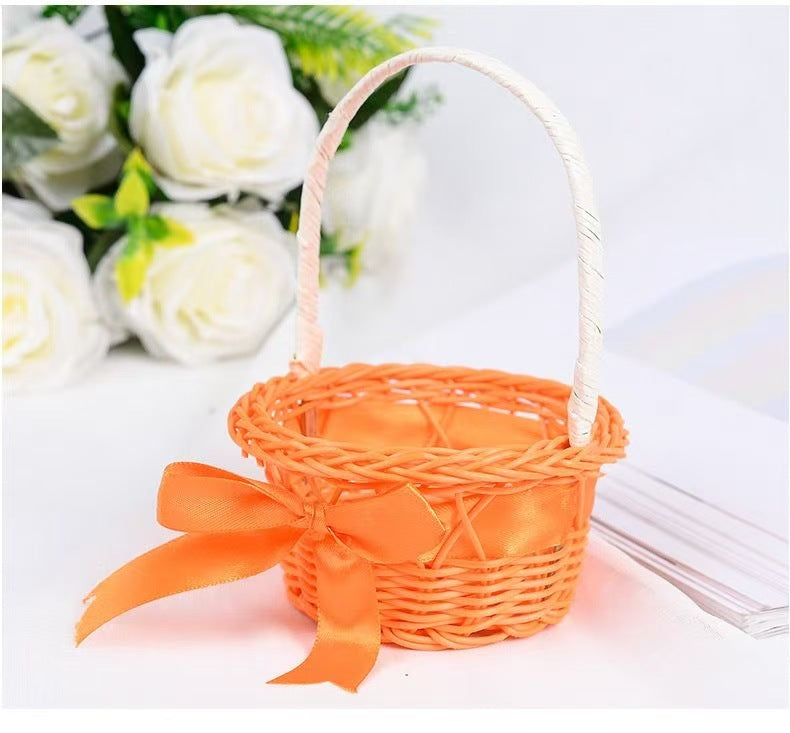 Dekorative handgewebte Geschenkkorb Brehn