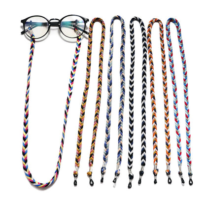 Bunte Geflochtene Brillenband Brehn