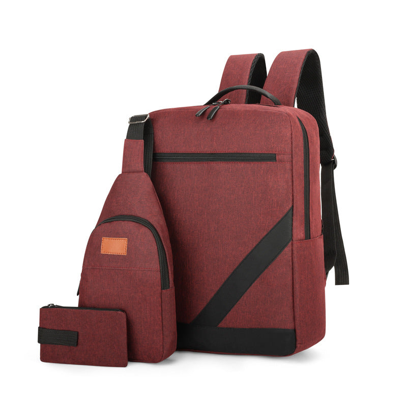 Smart Travel Rucksack mit kompaktem Umhängetasche Brehn