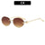 Vintage-inspirierte ovale Sonnenbrillen
