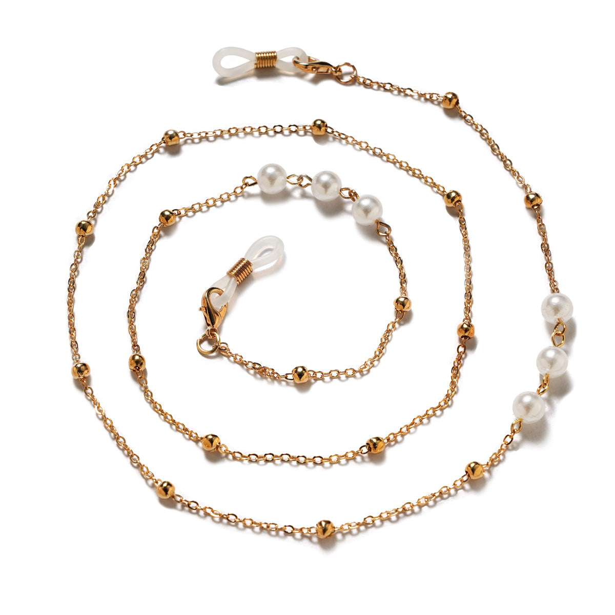 Elegante Perlen Brillen Kette Brehn