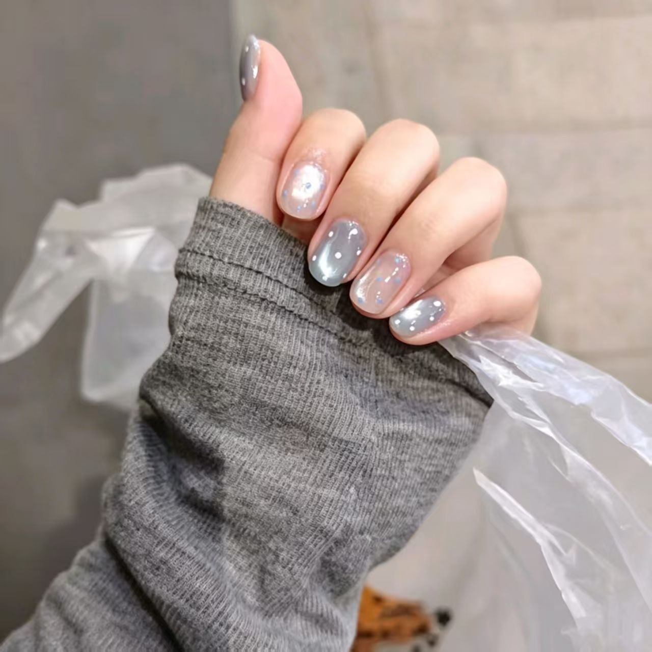 Süßes Charakter Press-On Nagelkunstset Brehn