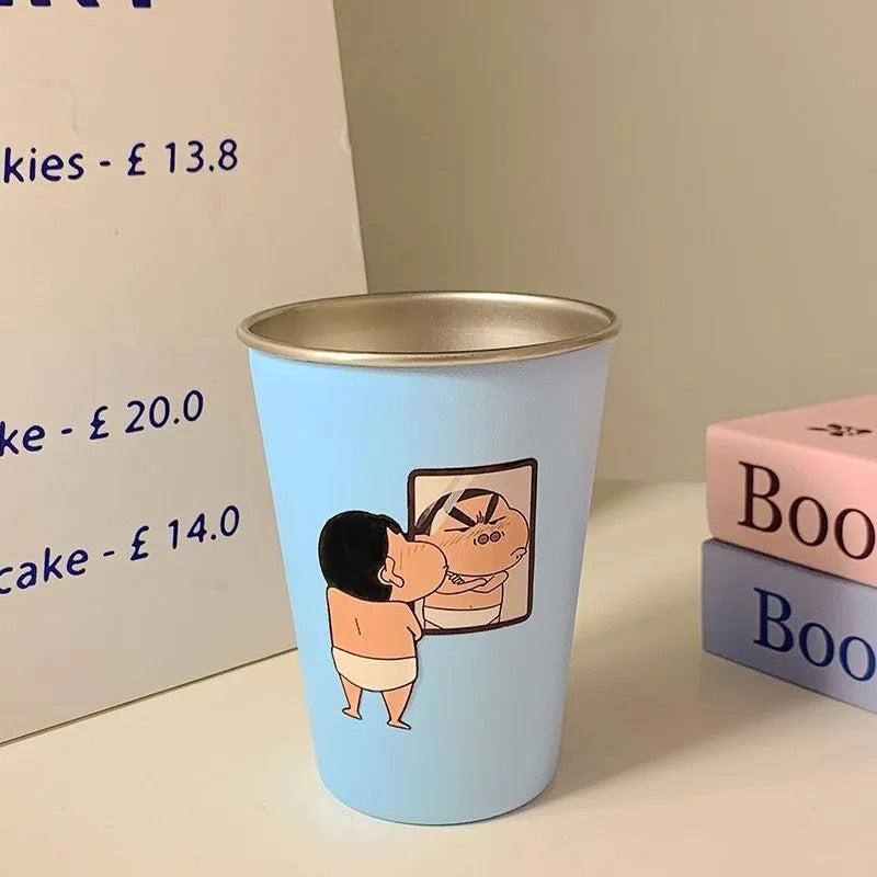 Lustiger Trinkbecher mit Humorvollem Illustrationsdesign Brehn