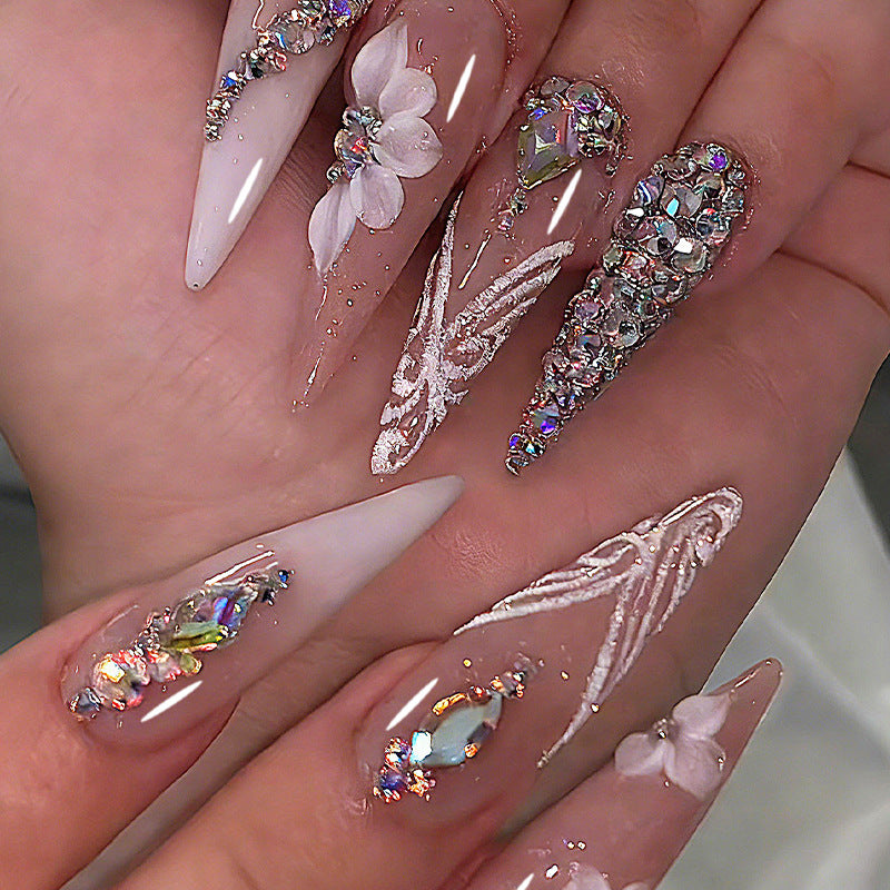 Dekorative Nagelkunst Press-On Kollektion Brehn