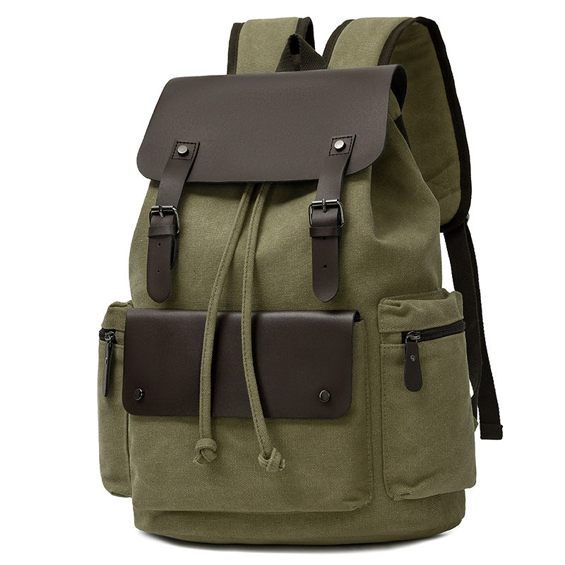 Vintage Canvas Rucksack Brehn