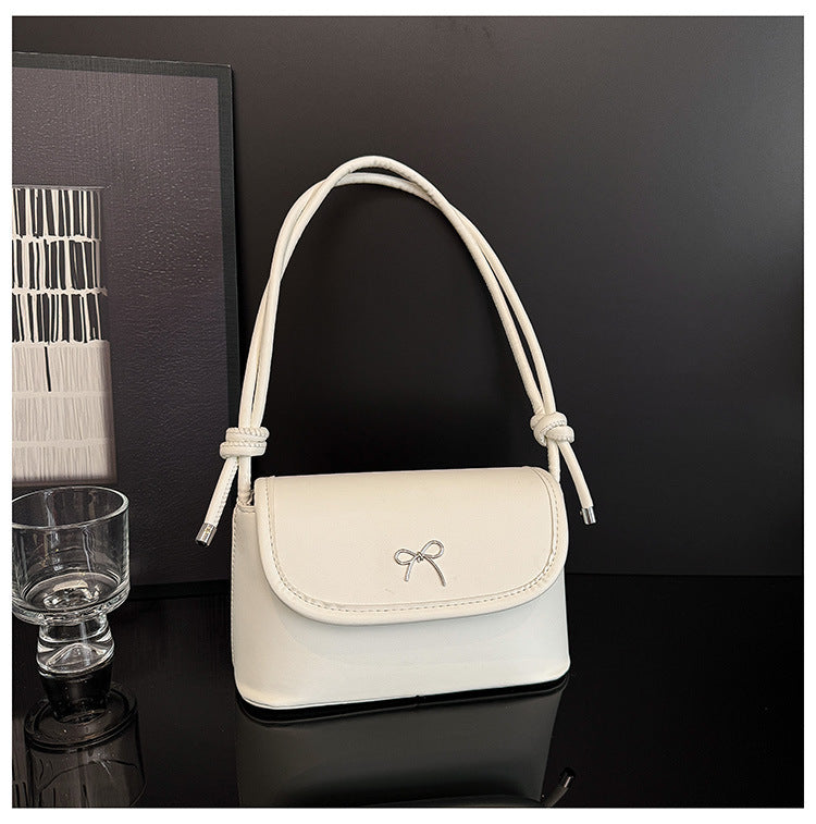 Minimalistische Schleifen-Detail Crossbody-Handtasche Brehn