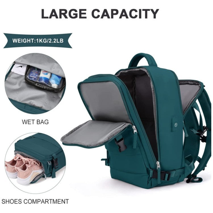 Praktischer Reisetasche mit Separatem Organizer Brehn