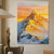 Dekorative Berglandschaft Leinwand Wandkunst