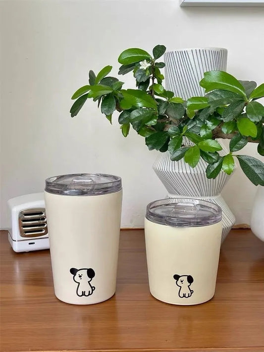 Damen Isolierbecher mit lustigem Tierdesign Brehn