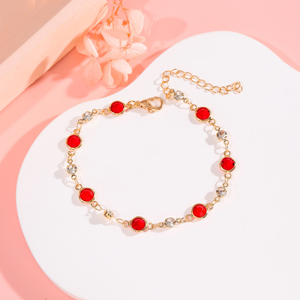 Elegante mit Kristallen verzierte Armband Brehn