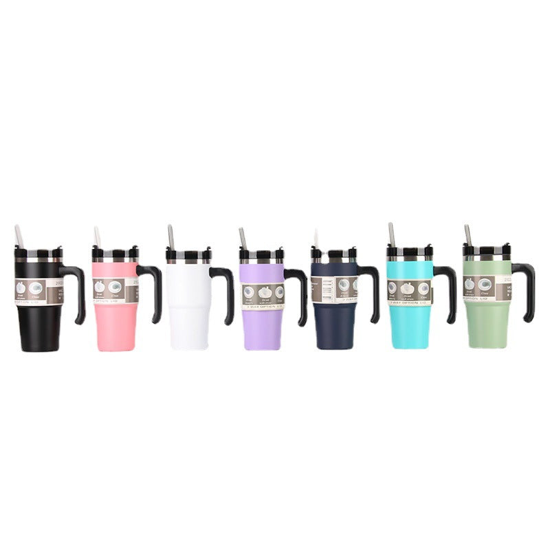 Unisex Thermobecher mit 3-in-1-Trinkoptionen Brehn