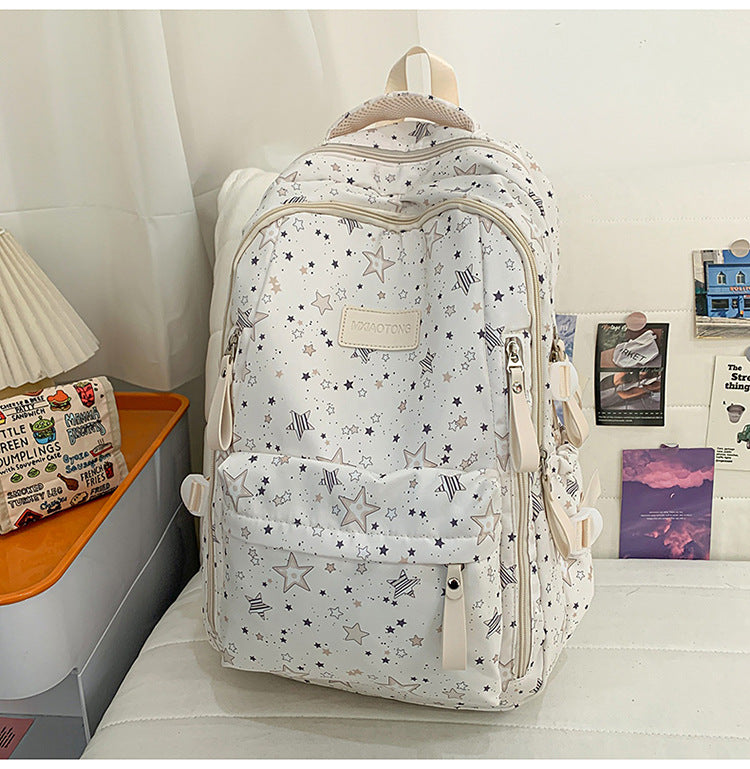 Stern-musternder Komfort Schulrucksack Brehn