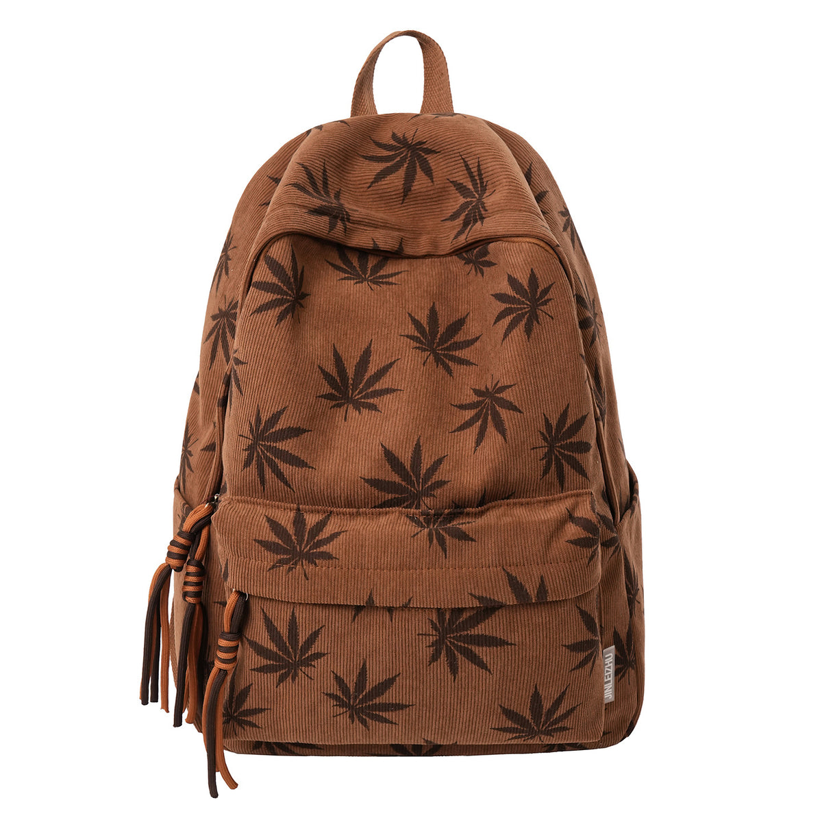 Stylische Blattmuster-Rucksack Brehn