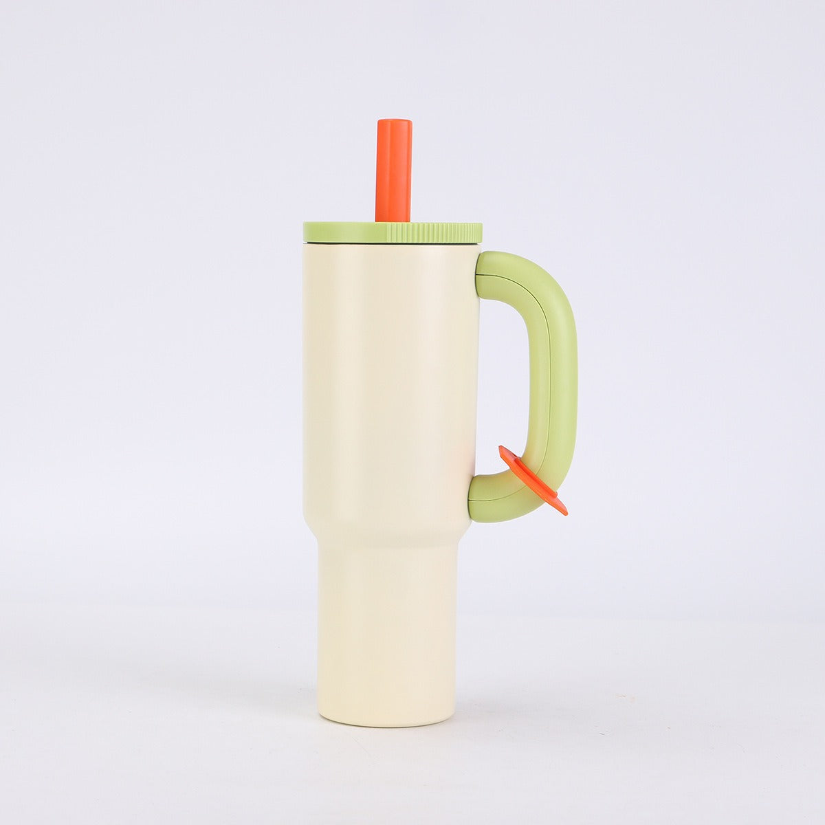 Damen stylischer Isolierbecher mit Strohhalm Brehn