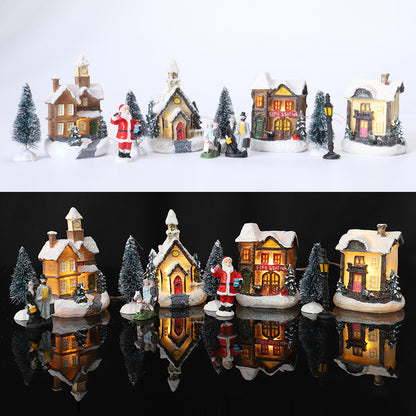 Weihnachtsdorf Dekorationsset Brehn