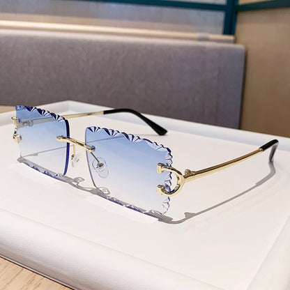 Damen modische Sonnenbrille mit verspieltem Rahmen Brehn