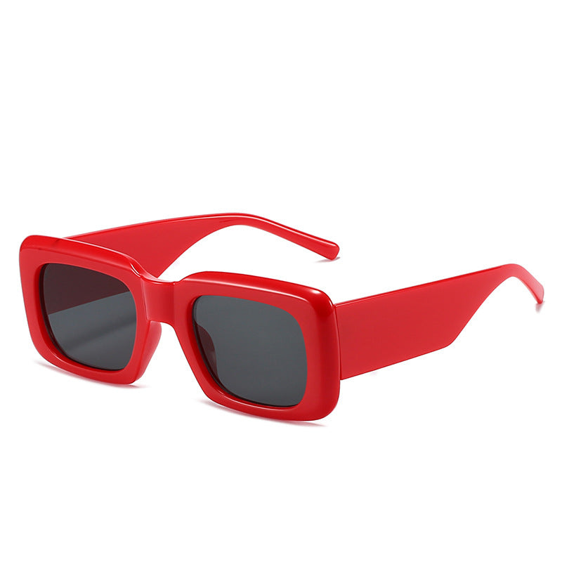 Damen quadratische Modetrends Sonnenbrille Brehn