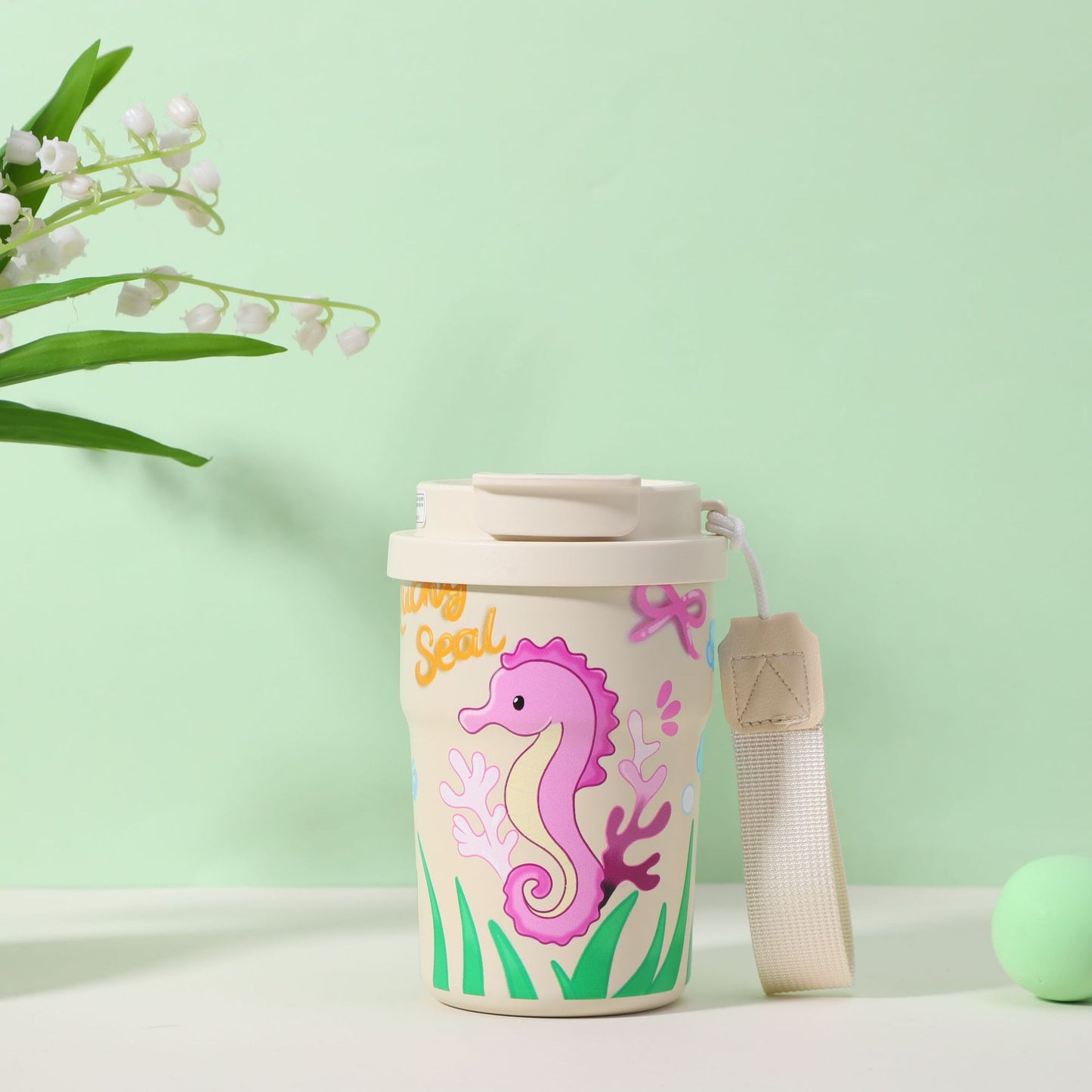 Künstlerische Reisetasse Brehn