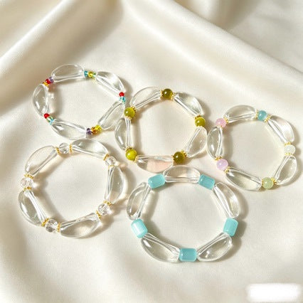 Elegante Kristallperlenarmband Brehn