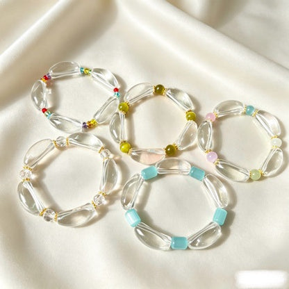 Elegante Kristallperlenarmband Brehn