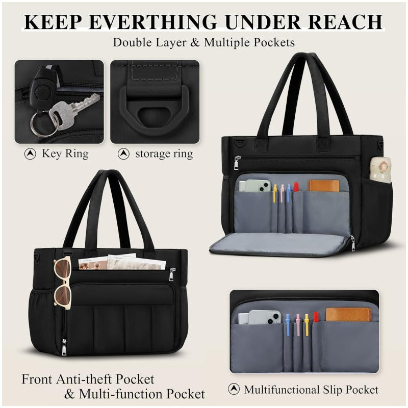 Praktische Laptop-Tasche mit Organizer Brehn
