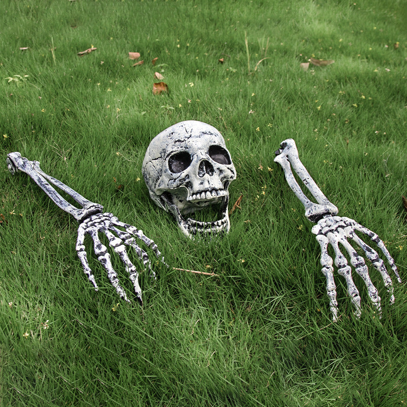 Dekorativer Skelett-Hand Gartenstecker Brehn
