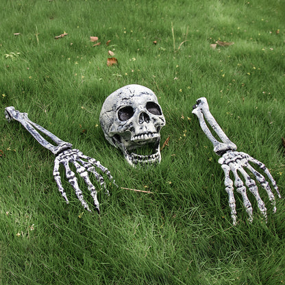 Dekorativer Skelett-Hand Gartenstecker Brehn