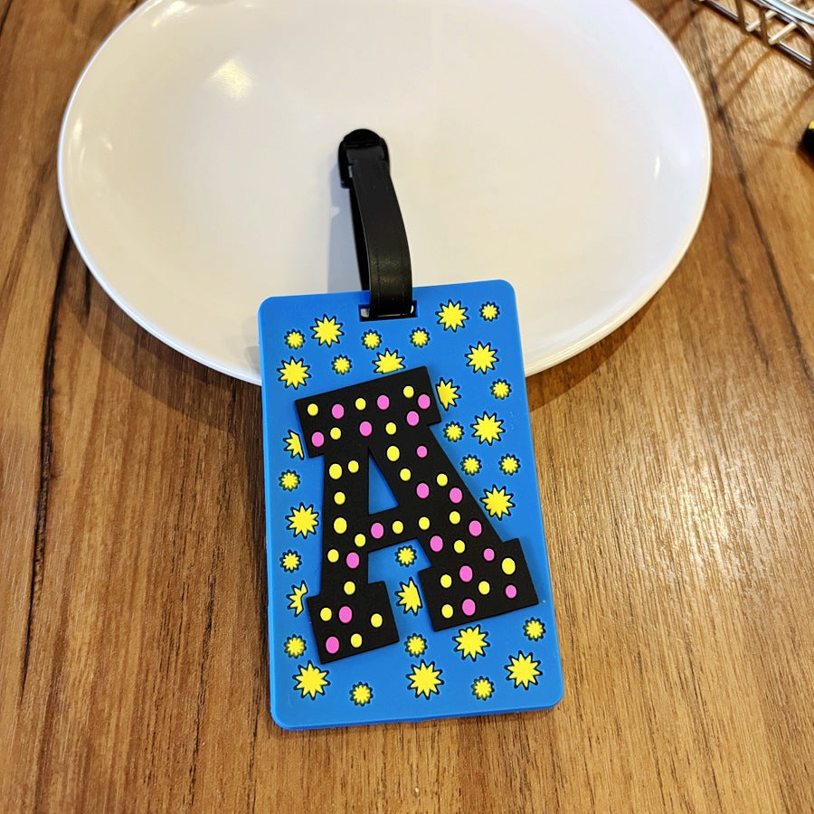Verspielt Alphabet Gepäckanhänger Brehn