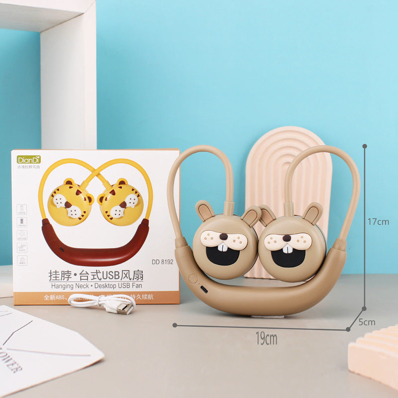 Damen Nackenventilator im niedlichen Tierdesign Brehn