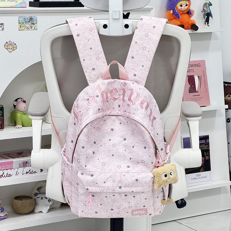 Stylischer mit Sternen verzierten Cordura-Rucksack Brehn