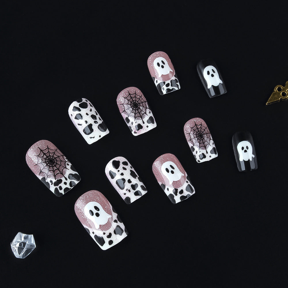 Halloween-Themen Press-On Nagelkunst Set Brehn 1787542716