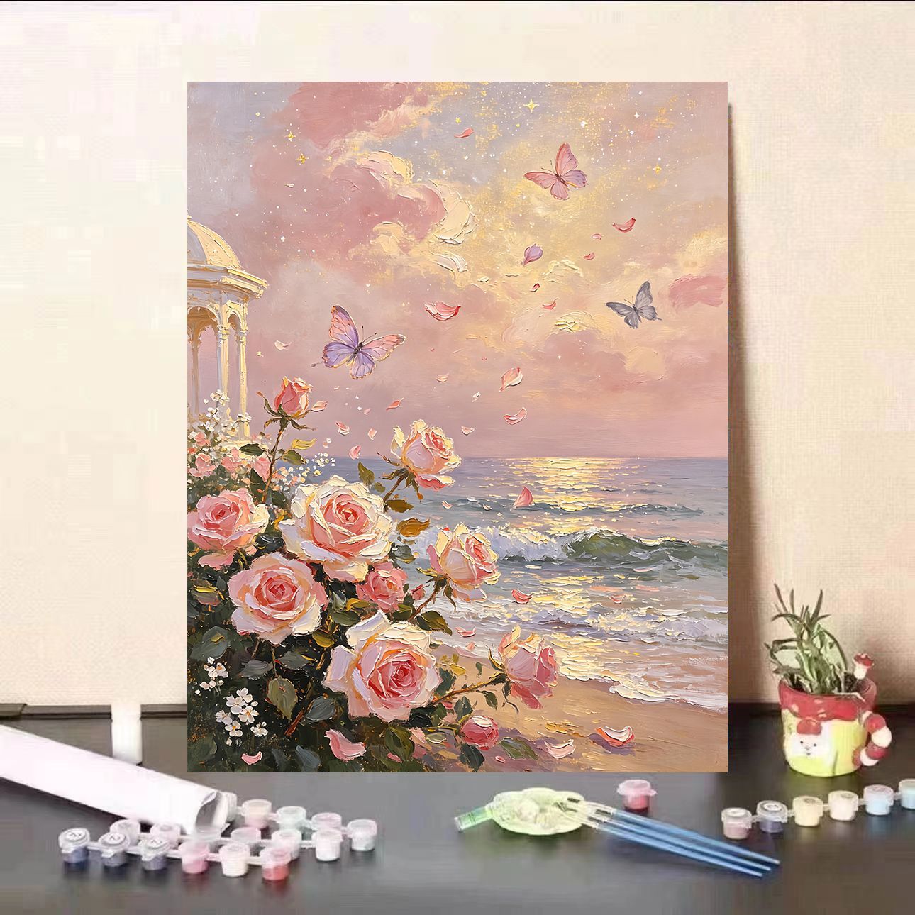 DIY Floral Landscape Malen nach Zahlen Kit Brehn