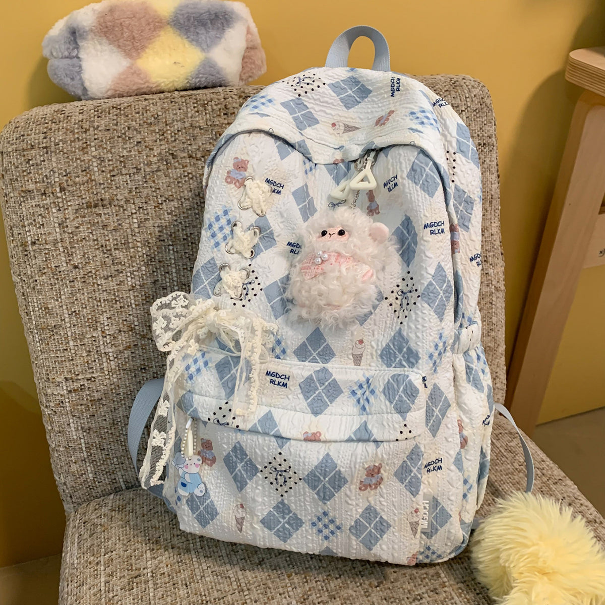 Niedliche Charakterdesign verziertes Rucksack Brehn