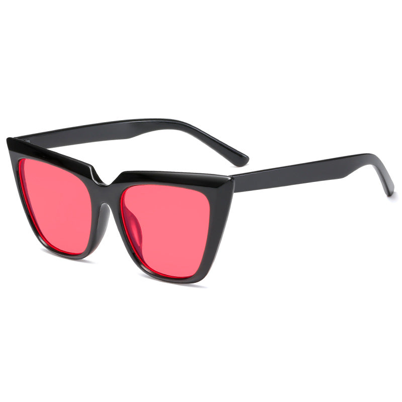 Damen Geometrische Oversized-Sonnenbrille Brehn