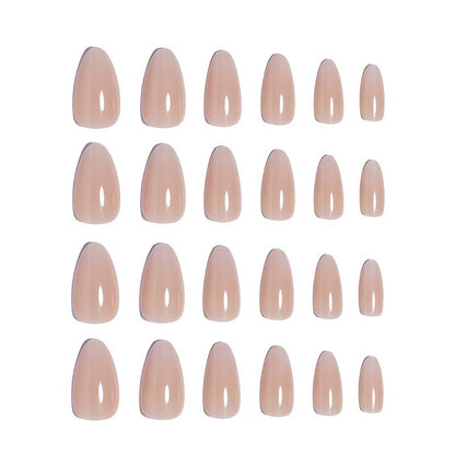 Natürliche Glossy Press-On Nail Tips Brehn