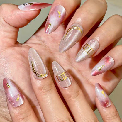 Vielseitiges Nail Art Press-On Set Brehn