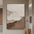 Texturiertes Landschaftsrelief Leinwandkunst