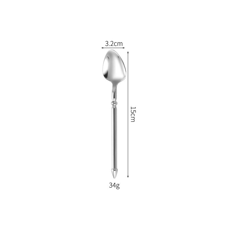 Eleganter und Ergonomischer Löffel mit Schmalem Griff Brehn