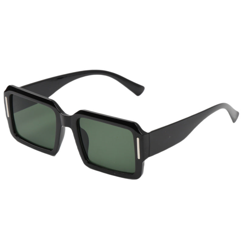 Damen modische quadratische Sonnenbrille im minimalistischen Design Brehn