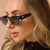 Damen Hexagon Sonnenbrille mit luxuriösen Metallakzenten Brehn