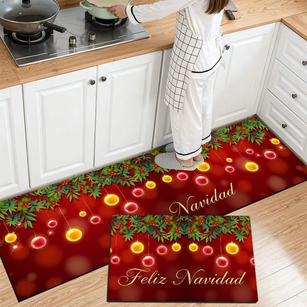 Festliche Weihnachts Küchenmatte Brehn
