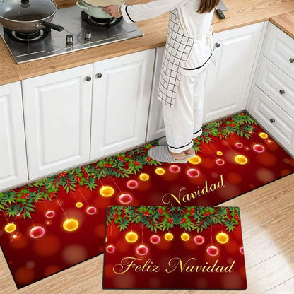 Festliche Weihnachts Küchenmatte Brehn
