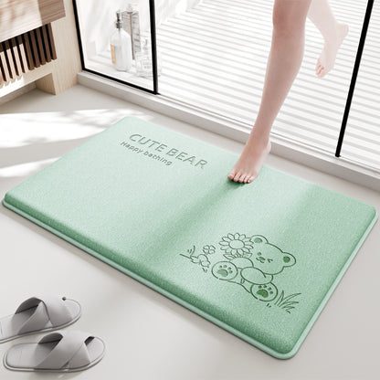 Niedlicher Bären-Design Badezimmermatte Brehn