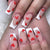 Kunstvolle Nagelkunst mit Herzdesign Brehn
