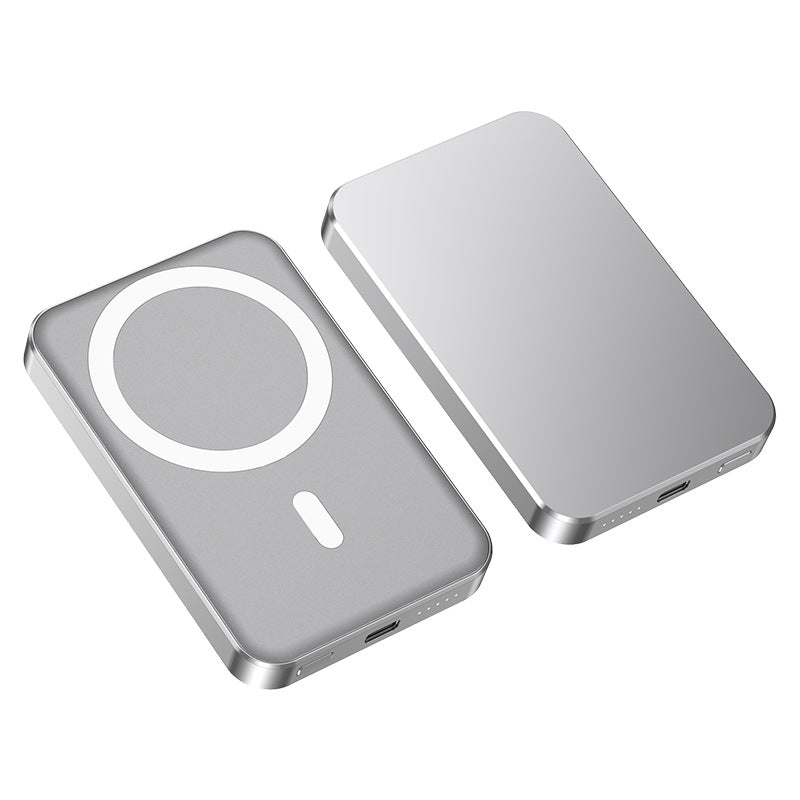 Magnetische Qi Powerbank mit Schnellladefunktion Brehn
