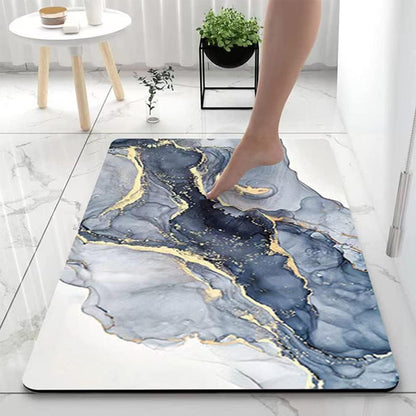 Luxuriöse Marmor Design Badematte Brehn