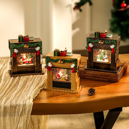 Dekorative Weihnachtsromantik Kaminfigur Brehn
