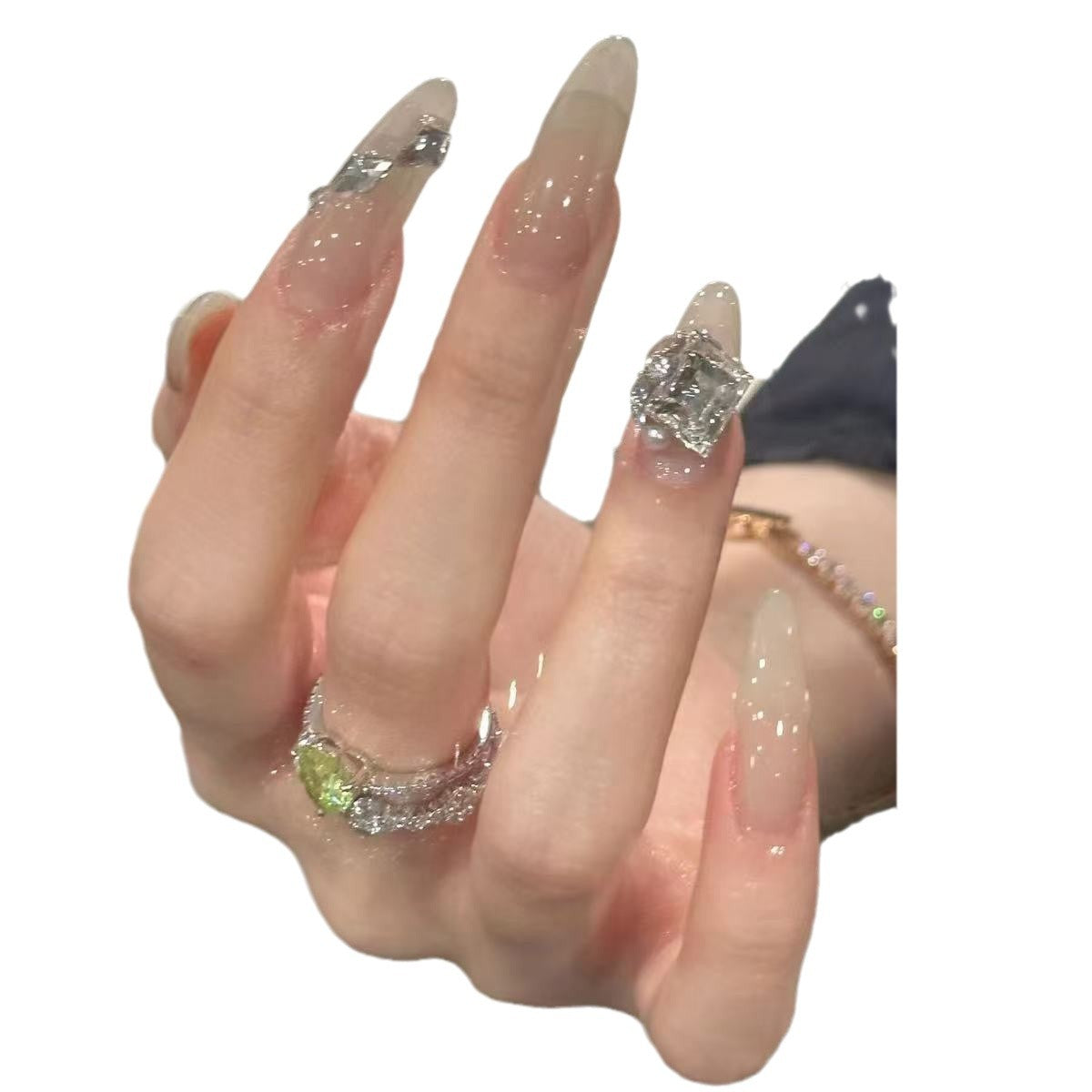 Elegante 3D Dekorative Nagelkunst Verschönerungen Brehn